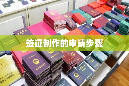 下陆签证制作的申请步骤