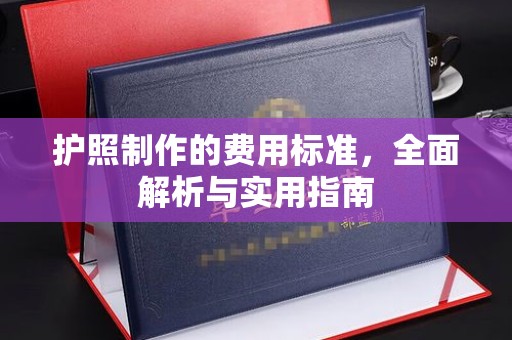下陆护照制作的费用标准，全面解析与实用指南