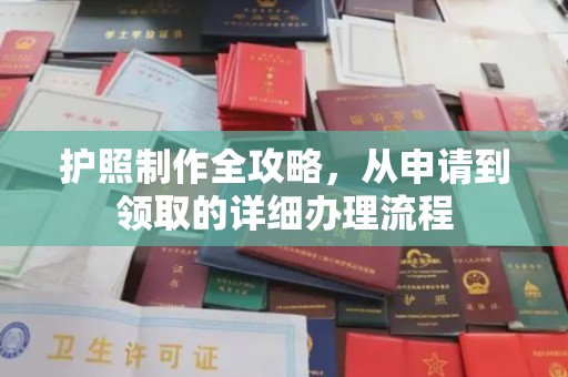 下陆护照制作全攻略，从申请到领取的详细办理流程