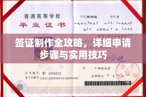 下陆签证制作全攻略，详细申请步骤与实用技巧